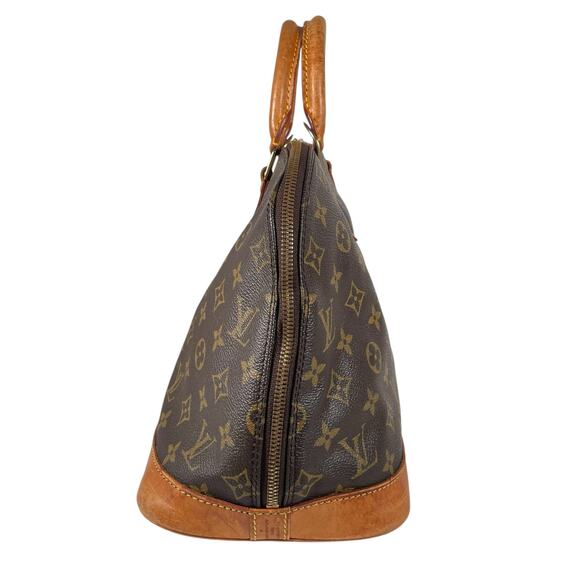Louis Vuitton Alma PM Vintage Monogram Brown Canvas Handbag - Picture 4 of 14